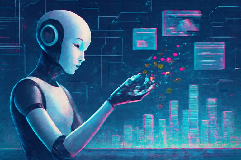 อนาคตศิลปะกลิตช์: AI ป่วนโลกดิจิทัล