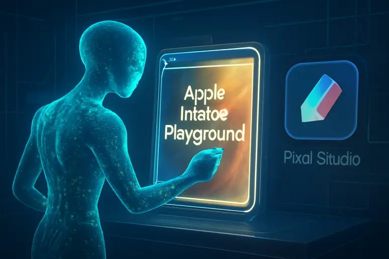 AI วาดรูป: Pixel Studio ไปแล้ว! Image Playground สู้ได้ไหม?